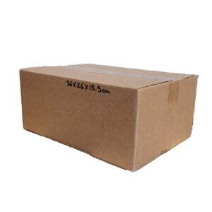 CAJA DE CARTON 36X26X15CM C/S