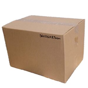CAJA DE CARTON  DE 36X26X23CM C/S