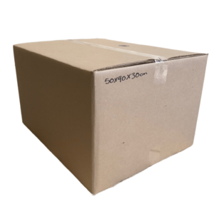 CAJA DE CARTON  DE 50X40X30CM D/C