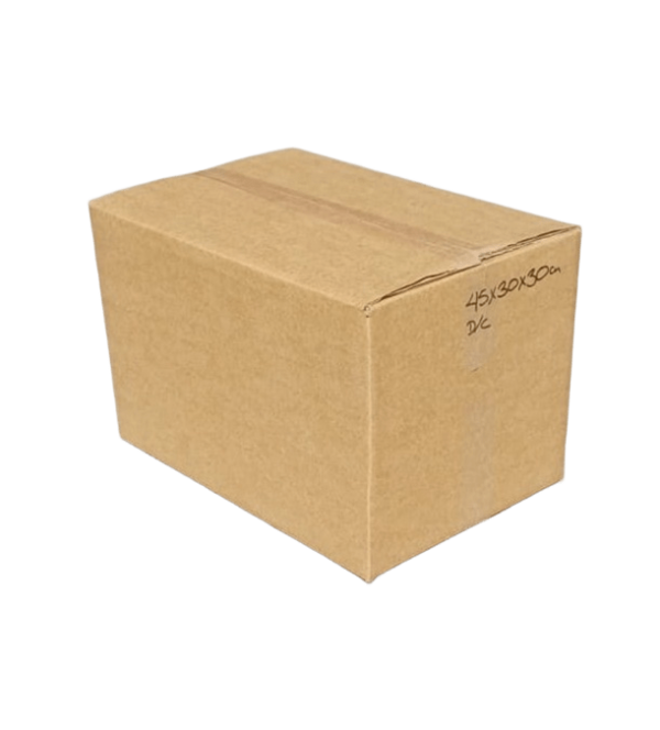 CAJA DE CARTON DE 45X30X30CM D/C